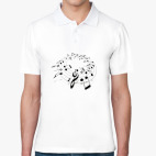 Поло мужcкая (печать) music