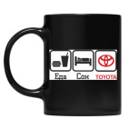 Кружка цветная UV-DTF