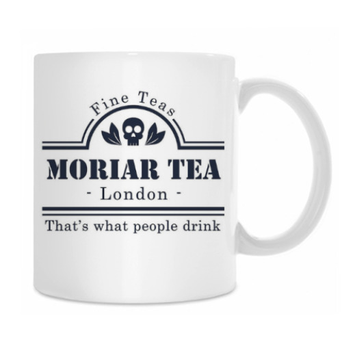 Кружка Moriarty (Шерлок/Sherlock)
