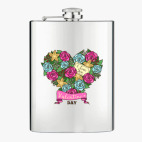 Фляжка стальная