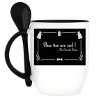 Кружка с ложкой