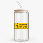 Банка с бамбуковой крышкой