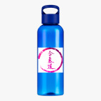 Прозрачная спортивная бутылка