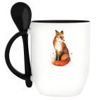 Кружка с ложкой