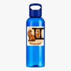 Прозрачная спортивная бутылка