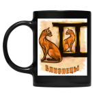 Кружка цветная UV-DTF