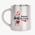 Кружка металлическая