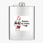 Фляжка стальная