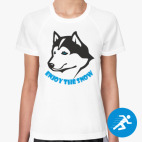 Женская спортивная футболка