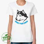 Женская футболка органик