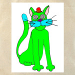 Холщовая сумка "Киса"