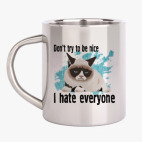 Кружка металлическая