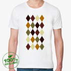 с ромбами. Свитер