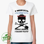 Женская футболка органик