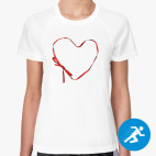 Женская спортивная футболка