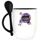 Кружка с ложкой