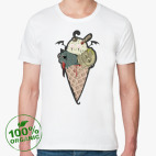 Мужская футболка органик