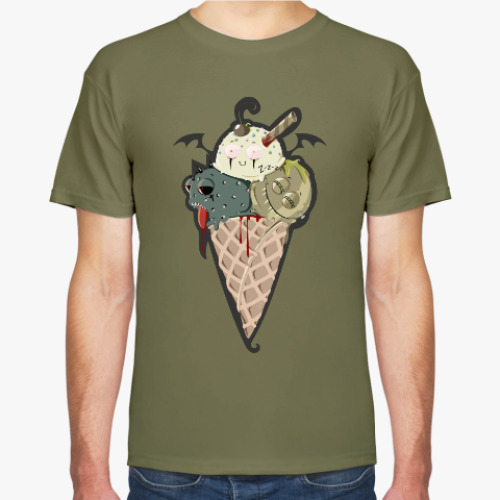 Футболка Рожок Морожок Halloween edition