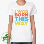 Женская футболка органик