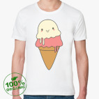 Мужская футболка органик