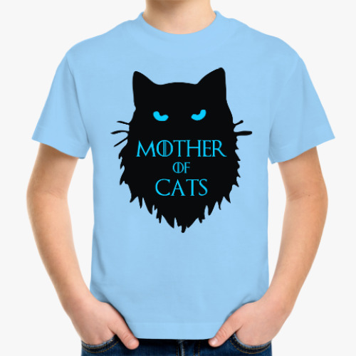 Детская футболка Mother of cats