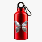 Металлическая бутылка 400 мл UV-DTF