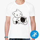 Мужская спортивная футболка