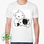 Мужская футболка органик