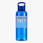 Прозрачная спортивная бутылка