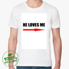 Мужская футболка органик