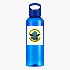 Прозрачная спортивная бутылка