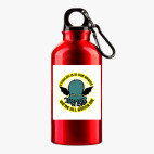 Металлическая бутылка 400 мл UV-DTF