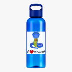 Прозрачная спортивная бутылка