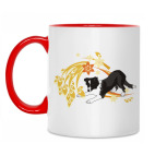 Озорной щенок