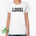 Женская футболка органик