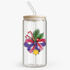 Банка с бамбуковой крышкой