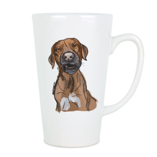 Чашка Латте Пёс