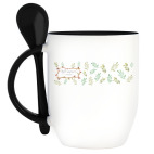 Кружка с ложкой