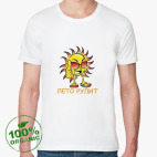 Мужская футболка органик