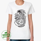 Женская футболка органик