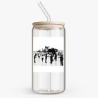 Банка с бамбуковой крышкой