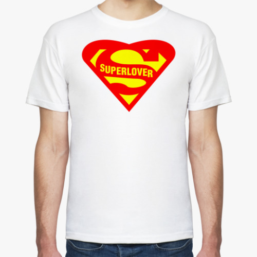 Футболка с принтом Superlover