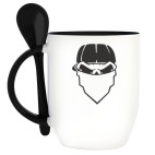 Кружка с ложкой