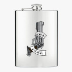 Фляжка стальная