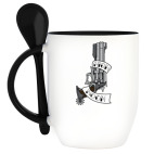 Кружка с ложкой