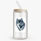 Банка с бамбуковой крышкой