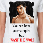 Женская футболка, белая