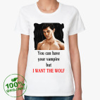 Женская футболка органик