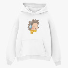 Толстовка худи оверсайз