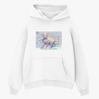 Толстовка худи оверсайз